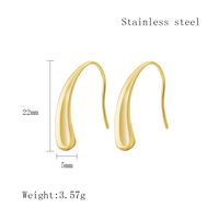 1 Pair Elegant Vintage Style Geometric Plating Inlay 304 Stainless Steel Artificial Pearls Rhinestones 18K Gold Plated Ear Studs sku image 2