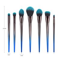 Simple Style Artificial Fiber Wooden Handle Plastic Handle Makeup Brushes 1 Set sku image 1