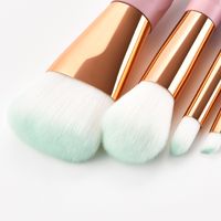 Simple Style Artificial Fiber Wooden Handle Plastic Handle Makeup Brushes 1 Set main image 4