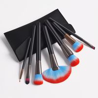 Simple Style Classic Style Artificial Fiber Wooden Handle Makeup Brushes 1 Set sku image 1