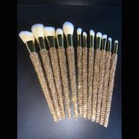 Simple Style Classic Style Color Block Plastic Makeup Brushes 1 Set main image 4