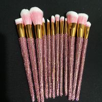 Simple Style Classic Style Color Block Plastic Makeup Brushes 1 Set sku image 1