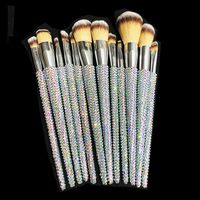 Simple Style Classic Style Color Block Plastic Makeup Brushes 1 Set sku image 2