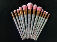 Simple Style Classic Style Color Block Plastic Makeup Brushes 1 Set sku image 9