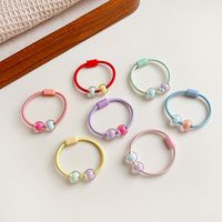 Kid'S Cute Simple Style Geometric Arylic Rubber Band Hair Tie main image 5