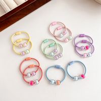 Kid'S Cute Simple Style Geometric Arylic Rubber Band Hair Tie main image 3