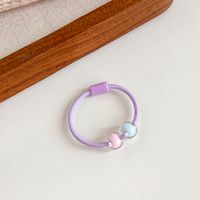 Kid'S Cute Simple Style Geometric Arylic Rubber Band Hair Tie sku image 7