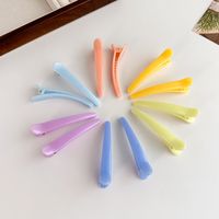 Women's Simple Style Solid Color Resin Hair Clip main image 3