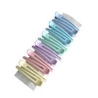 Women's Simple Style Solid Color Resin Hair Clip main image 2