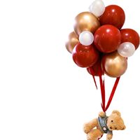 Bear Solid Color Emulsion Wedding Party Balloons main image 2