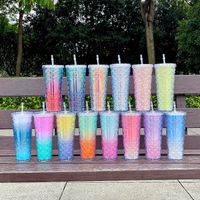 Casual Vacation Solid Color As Silica Gel Water Bottles 1 Piece main image 5