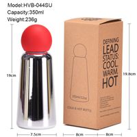 Casual Vacation Multicolor Stainless Steel Water Bottles 1 Piece main image 3