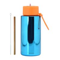 Chinoiserie Casual Vacation Multicolor Stainless Steel Water Bottles 1 Piece main image 2