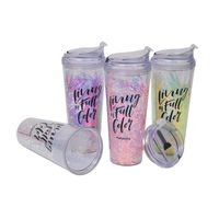 Casual Vacation Solid Color As Water Bottles 1 Piece main image 2