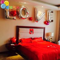 Valentine's Day Simple Style Letter Aluminum Film Daily Party Festival Balloons main image 5