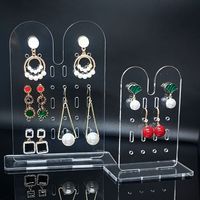 Simple Style Geometric Arylic Hollow Out Jewelry Display main image 1