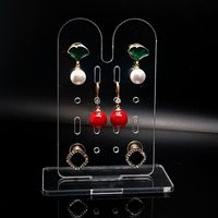 Simple Style Geometric Arylic Hollow Out Jewelry Display main image 4