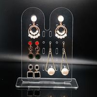 Simple Style Geometric Arylic Hollow Out Jewelry Display main image 5
