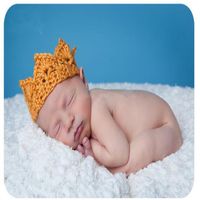 Cute Crown Fabric Baby Accessories sku image 8