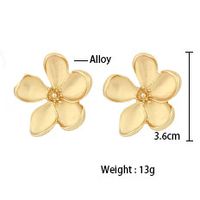 1 Pair Sweet Flower Alloy Ear Studs main image 2