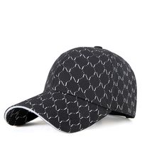 Unisex Simple Style Solid Color Printing Curved Eaves Baseball Cap sku image 1