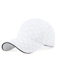 Unisexo Estilo Simple Color Sólido Impresión Aleros Curvos Gorra De Beisbol sku image 2