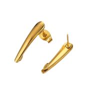 20 PCS/Package Stainless Steel Solid Color Ear Stud Accessories Simple Style main image 2