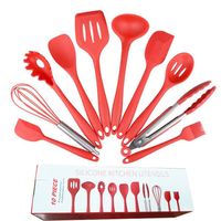 Simple Style Solid Color Silica Gel Bbq Spatula 1 Set main image 1