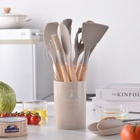 Simple Style Color Block Silica Gel Bbq Spatula 1 Set sku image 5