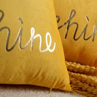 Simple Style Classic Style Letter Polyester Pillow Cases main image 5