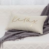 Simple Style Classic Style Letter Polyester Pillow Cases sku image 4