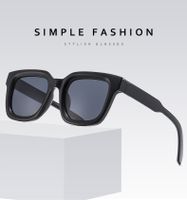 Casual Simple Style Geometric Ac Square Full Frame Women's Sunglasses main image 1