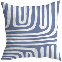 Exaggerated Modern Style Artistic Geometric Color Block Fibre Peach Skin Pillow Cases sku image 24