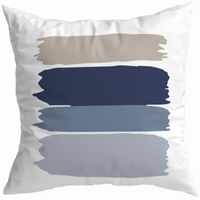 Exaggerated Modern Style Artistic Geometric Color Block Fibre Peach Skin Pillow Cases sku image 13