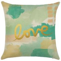 Simple Style Classic Style Commute Letter Ocean Linen Pillow Cases sku image 9