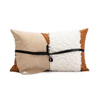Simple Style Color Block Cotton Pillow Cases sku image 3