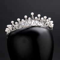 Women's Elegant Princess Crown Alloy Plating Crown main image 1