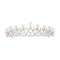 Women's Elegant Princess Crown Alloy Plating Crown main image 3