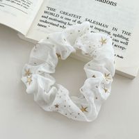 Women's Simple Style Star Solid Color Cloth Hair Tie sku image 7