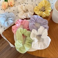Women's Simple Style Star Solid Color Cloth Hair Tie main image 6