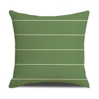 Simple Style Letter Plant Linen Pillow Cases sku image 2