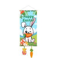 Easter Cartoon Style Rabbit Letter Carrot Cloth Daily Party Festival Decorative Props sku image 4