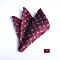 Simple Style Stripe Polyester Jacquard Men's Pocket Square 1 Piece sku image 27