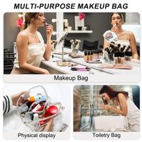 Basic Letter Pvc Makeup Bags main image 5