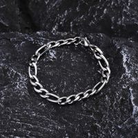 Simple Style Commute Solid Color 201 Stainless Steel Men's Bracelets main image 9