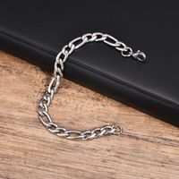 Simple Style Commute Solid Color 201 Stainless Steel Men's Bracelets main image 8