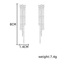 1 Paire Romantique Sucré Style Simple Gland Incruster Le Cuivre Diamant Artificiel Boucles D'oreilles main image 2