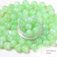 10 PCS/Package Arylic Gradient Color Beads sku image 6