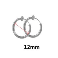 10 Pièces/Paquet Acier Inoxydable Géométrique Clip D'oreille-Accessoires Style Simple sku image 2