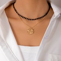 Simple Style Water Droplets Alloy Plating Women's Necklace sku image 12